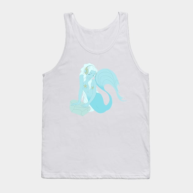 Little Mermaid Tank Top by VermilionBlond